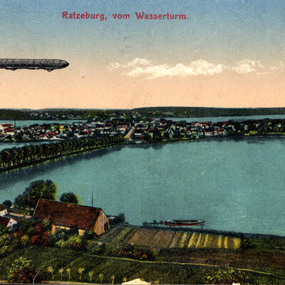 Postkarte vom Wasserturm