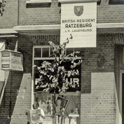 Britische Kommandantur in Ratzeburg 1945