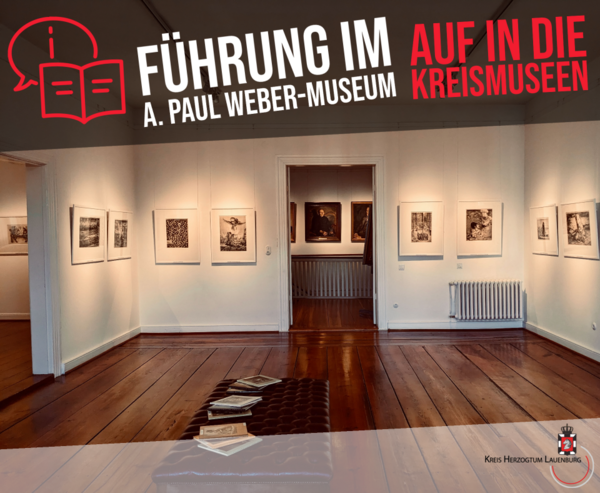 Blick in die Ausstellung des A. Paul Weber-Museums