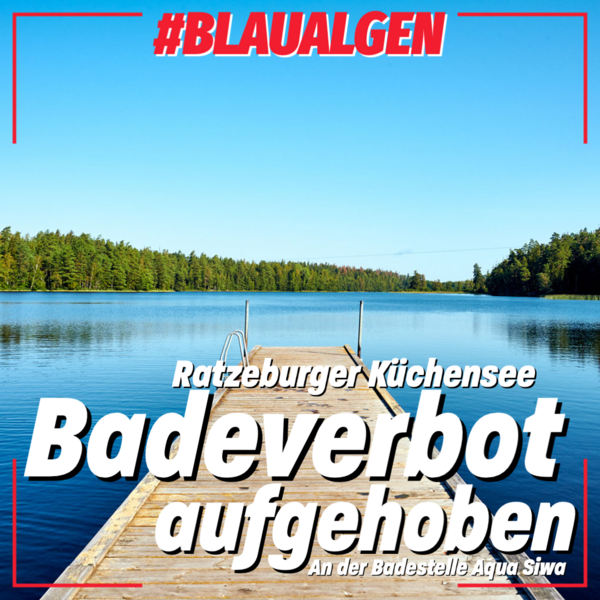 Aufhebung Badeverbot Ratzeburger Küchensee-1