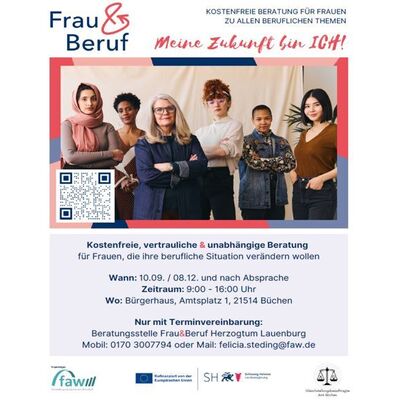 Frau und Beruf Beratungsangebot 10.9.2026