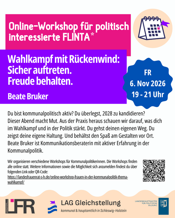 Wahlkampf mit R�ckenwind