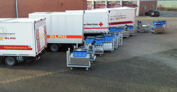 4 neue Trinkwassermodule für den Katastrophenschutz im Kreis Herzogtum Lauenburg