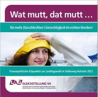 Deckblatt LAG Broschüre zu Landtagswahl 2022